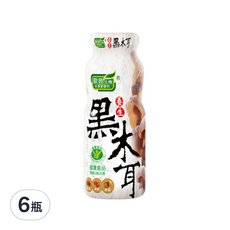 odean 歐典生機 養生黑木耳, 180ml, 6瓶