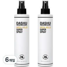 다슈 포 맨 프리미엄 메가 홀드 슈퍼 스프레이, 250ml, 6개