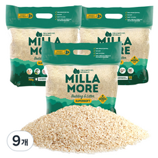 밀라모어 반려동물 아스펜 소프트베딩, 700g, 9개