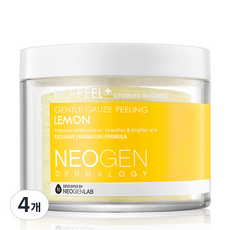 NEOGEN 檸檬去角質爽膚棉, 30片, 4罐