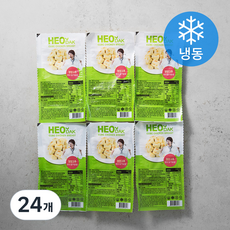 허닭 깔끔매콤 청양고추 큐브 닭가슴살 (냉동), 100g, 24개