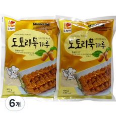 뚜레반 도토리 묵가루, 400g, 6개