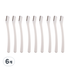 黃麻眉毛剃須刀棒 3p, 單色, 6個