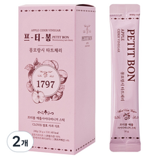 芙蒂芳 蘋果醋液態條 酸櫻桃 15入, 240g, 2個