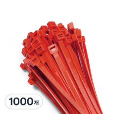 dandan 束線帶, 紅色, 1000個