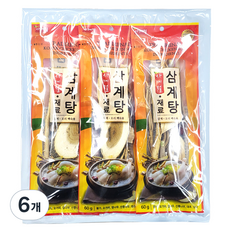 MOMAEJOWHA 四季蔘雞湯材料包組, 180g, 6袋