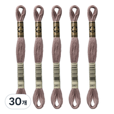 브랜드얀 DMC 자수실 25번 면사, 3861, 30개