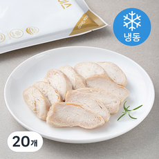 다즐샵 스팀 슬라이스 닭가슴살 갈릭맛 (냉동), 100g, 1개입, 20개