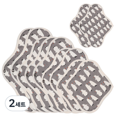 위즐리 면생리대 기획세트 펭귄, 2세트