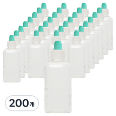 신도공업 PET 딱딱이 짧은마개 일회용 물약병 60ml, 200개