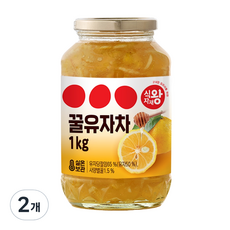Sikjajaewang 蜂蜜柚子茶, 1入, 2個, 1kg