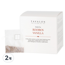 타바론 루이보스 바닐라, 2g, 2개, 15개입