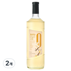 네이쳐티 zero 바닐라 시럽, 2개, 1L