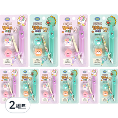 핑크풋 2000 피규어 컴퍼스 2종 x 5p 세트, 2세트