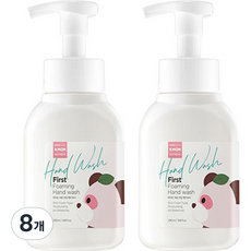 케이맘 유아용 처음 포밍 핸드워시, 파우더향, 8개, 290ml