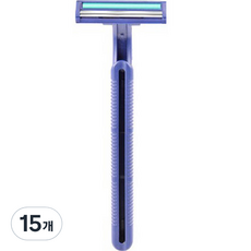 Blue Market 雙層一次性刮鬍刀, 1入, 15個