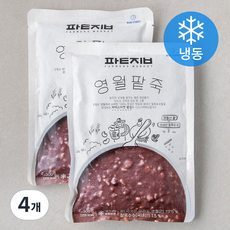 파머스마켓팥집 영월 팥죽 (냉동), 300g, 4개