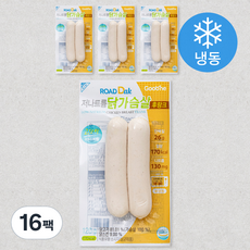 로켓프레시] 굽네 저나트륨 닭가슴살 후랑크 (냉동), 120g, 16팩