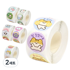 POPO FANCY 生活習慣激勵獎勵捲筒貼紙6件組