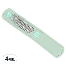 바움미루 고급 귀이개 6종 세트 그린 S, 4세트