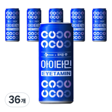 CJ프레시웨이 토비콤 아이타민 제로 스파클링, 250ml, 36개