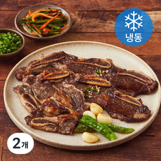 아리랑가든 양념 LA 꽃갈비 (냉동), 500g, 2개