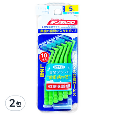 DENTALPRO 牙間刷 L型, L號, 10個裝, 2包, 1.5mm