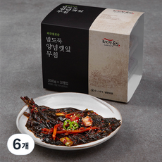 외갓집곳간 밥도둑 깻잎무침, 200g, 6개