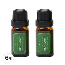 알레 퓨어 에센셜 아로마 오일 베르가모트, 10ml, 6개