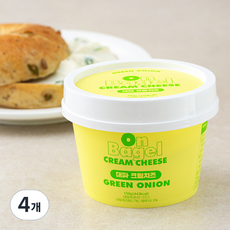 온베이글 대파 크림치즈, 150g, 1개입, 4개