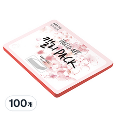 종이문화 헬로우 아트 캘리팩 두꺼운 스므스 카드 200g 29 레드, 208 x 153 mm, 100개
