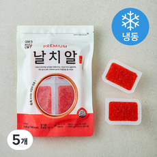 어보선 프리미엄 날치알 레드 (냉동), 5개, 120g