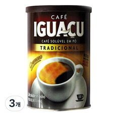 CAFE IGUACU 罐裝巴西原豆咖啡粉, 100g, 1罐, 3罐