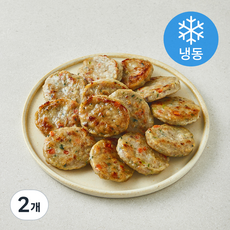 건강한끼 영양만점 깻잎동그랑땡 (냉동), 1kg, 2개