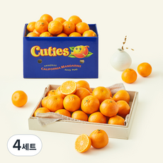 큐티 만다린 선물세트, 3kg, 4세트