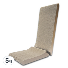 퀸펫 고양이 리필형 월 스크래쳐 세트, 혼합색상, 5개