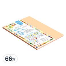 종이문화 스타일리쉬 얇은 혼합색지 08 SN Red Tone 120g, 66개, B4