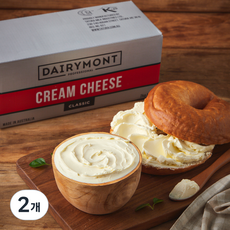 데어리몬트 크림 치즈, 2kg, 1개입, 2개