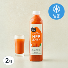 팜앤푸드 HPP 당근주스 (냉동), 2개, 1L