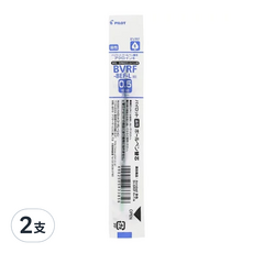 PILOT 百樂 輕油筆芯 BVRF-8EF-L 0.5, 藍色, 2支