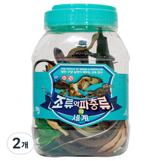 동물의왕국 조류와파충류 점보 동물학습, 2개