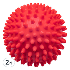 B2WIN 涼感按摩球 7.5cm, 紅色, 2個