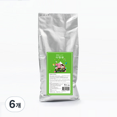 바스참 크림버블바스 거품 입욕제 피톤치드 리필용, 1kg, 6개