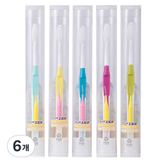 SGS Plus 153兒童牙刷隨機發貨, 混色, 1支, 6支