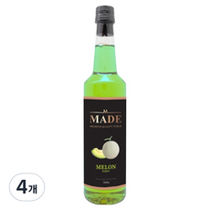 메이드 메론시럽, 1kg, 4개