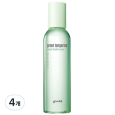 구달 청귤 수분 프레쉬 토너, 200ml, 4개