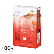 이디야 블렌딩 액상스틱 사과자두플럼, 20g, 80개