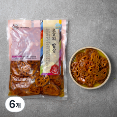 오늘의밥상 치자연근, 1kg, 6개