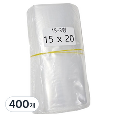 올다옴 지퍼백, 15-3형, 400개, 1개입