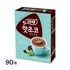 미떼 민트초코 핫초코분말, 3개, 30개입, 30g